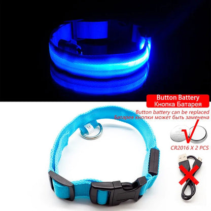 Anti-Lost USB Charging Led Dog Collar